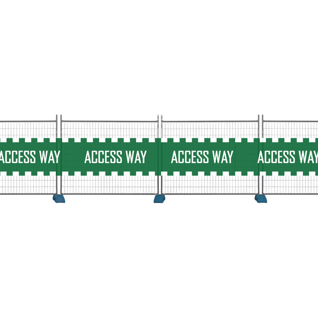 Select Mesh | Access Way Banner | 0.9m x 50m